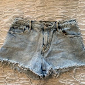 Pacsun Light Wash Denim Shorts